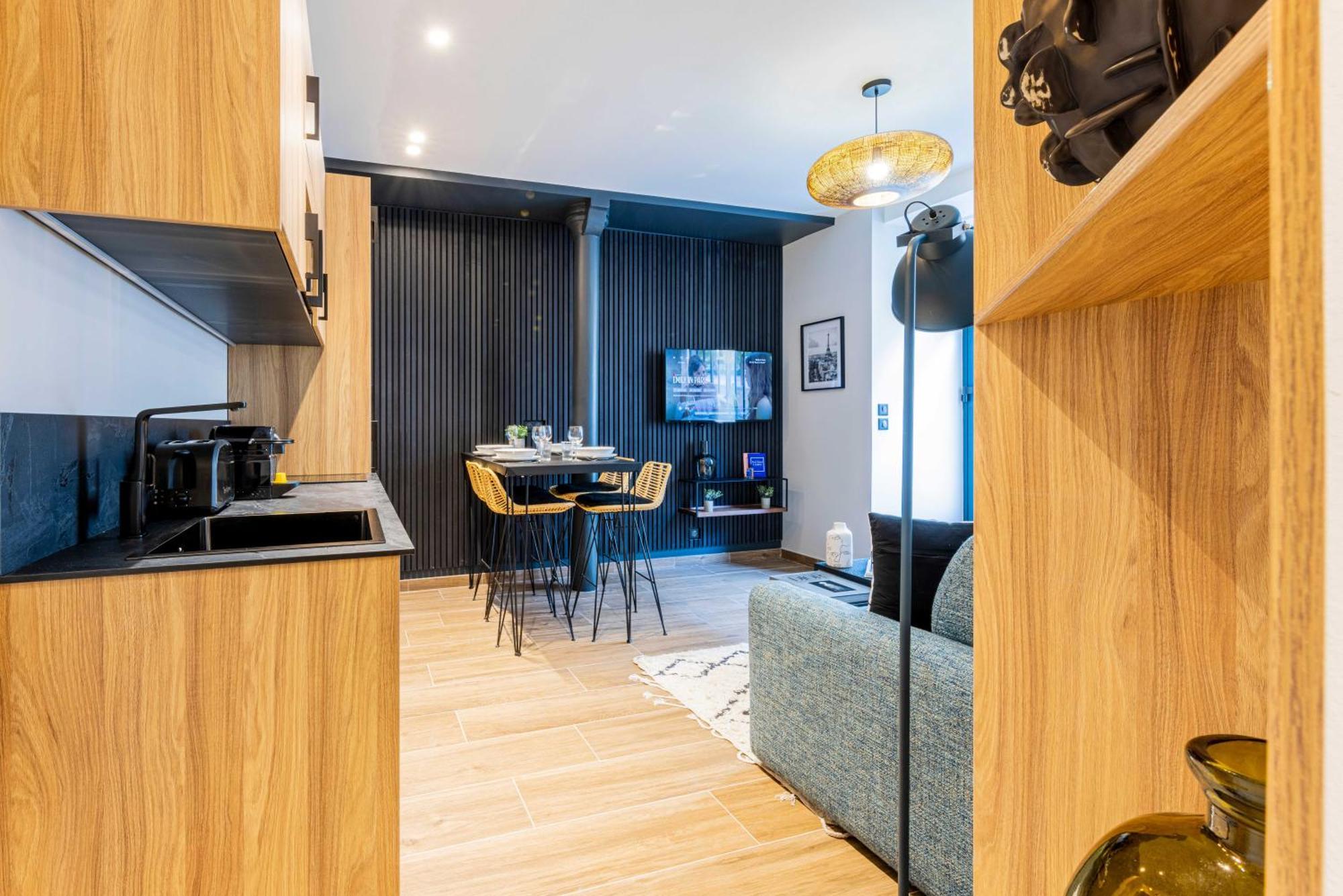 Charming - 2br-6p - Gare Du Nord Appartement Parijs